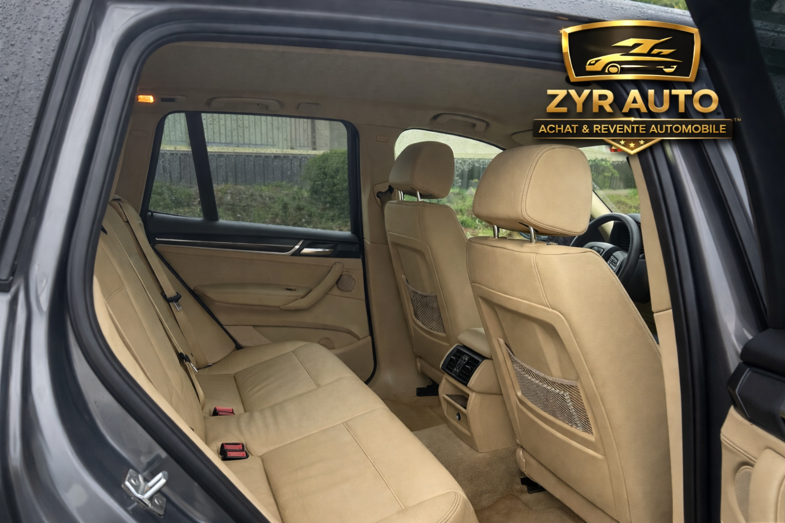 BMW X3 sièges arrière