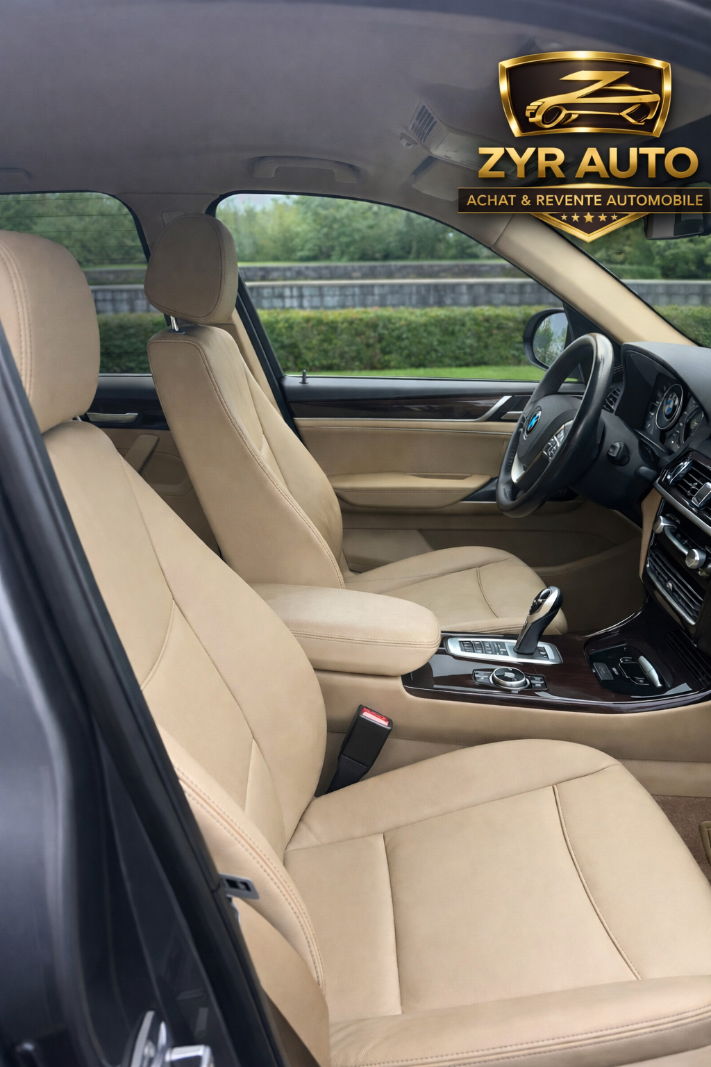 BMW X3 sièges avant